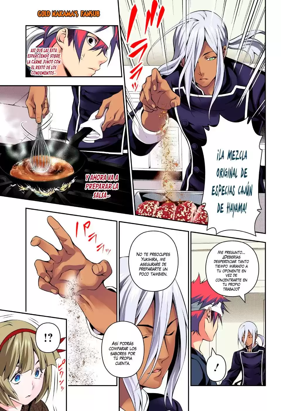 Shokugeki no Soma Capitulo 186.2: Caminando sobre la cuerda floja de la exquisitez página 6