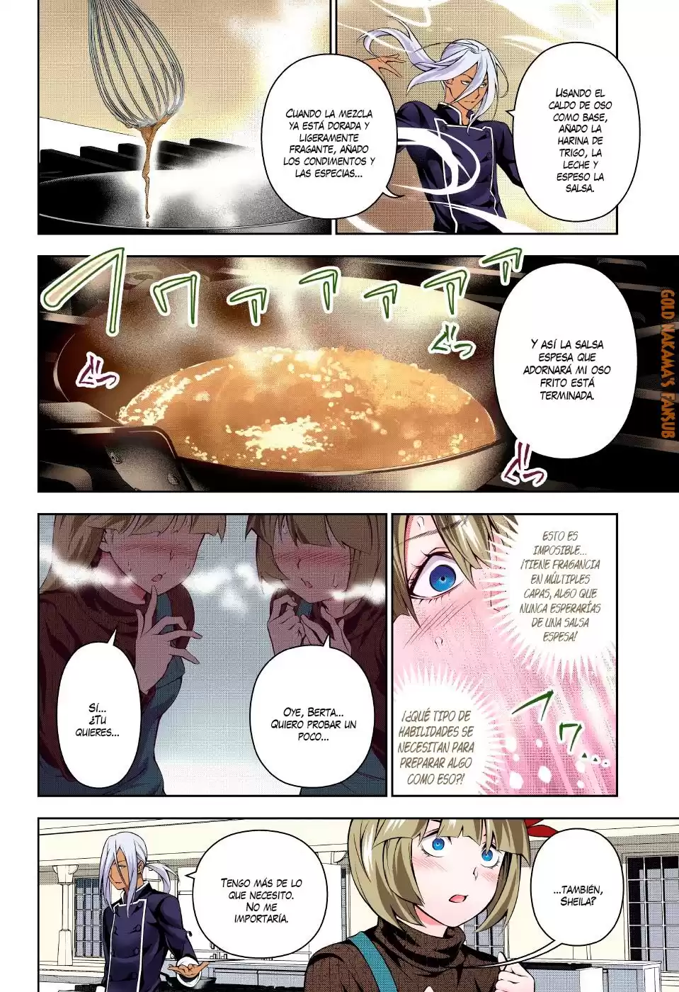 Shokugeki no Soma Capitulo 186.2: Caminando sobre la cuerda floja de la exquisitez página 9