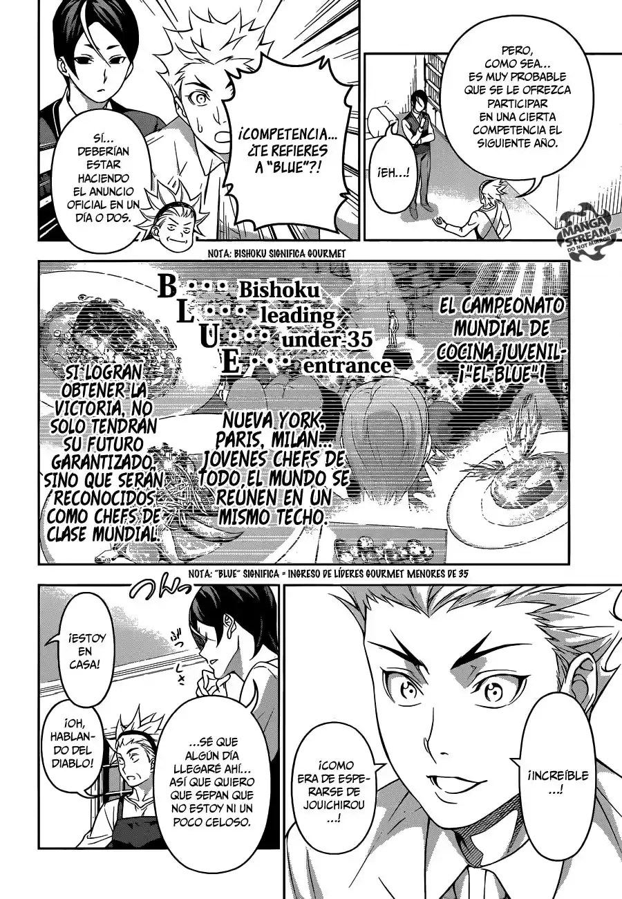 Shokugeki no Soma Capitulo 196: Él, quien lleva toda la carga. página 5