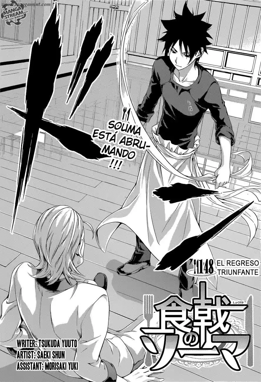 Shokugeki no Soma Capitulo 148: El Regreso Triunfante página 6