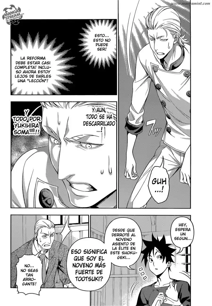 Shokugeki no Soma Capitulo 148: El Regreso Triunfante página 8