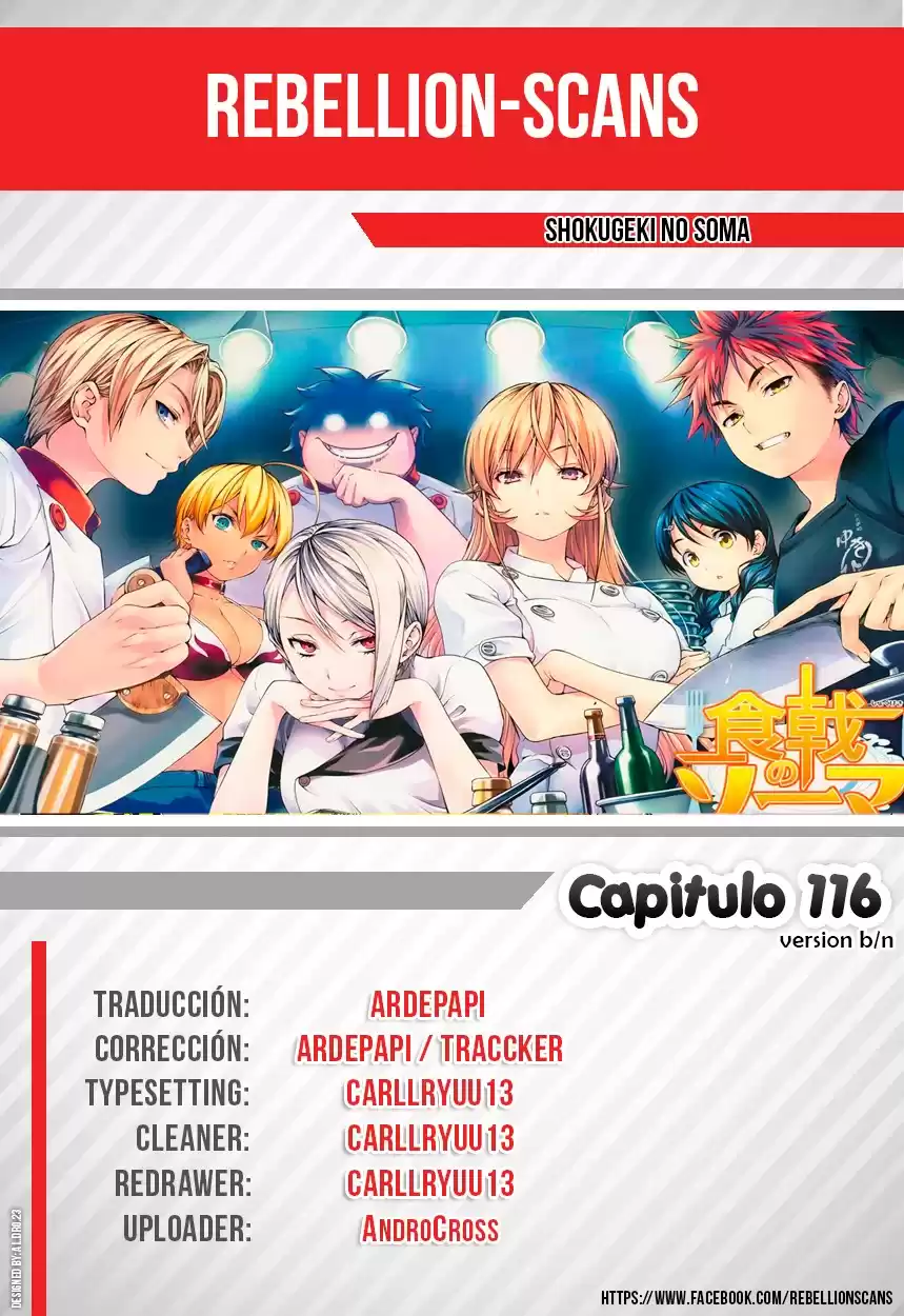 Shokugeki no Soma Capitulo 116 página 2