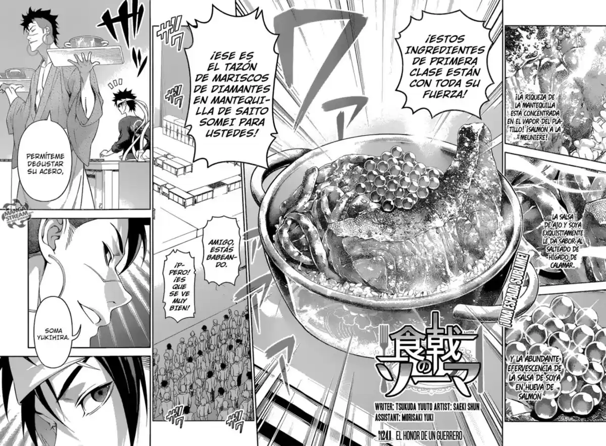 Shokugeki no Soma Capitulo 241: El honor de un guerrero página 3