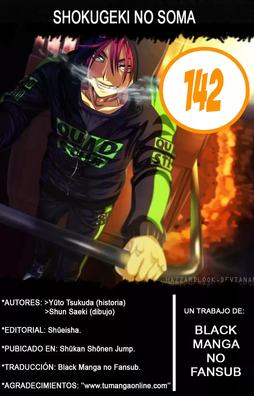 Shokugeki no Soma Capitulo 142 página 1