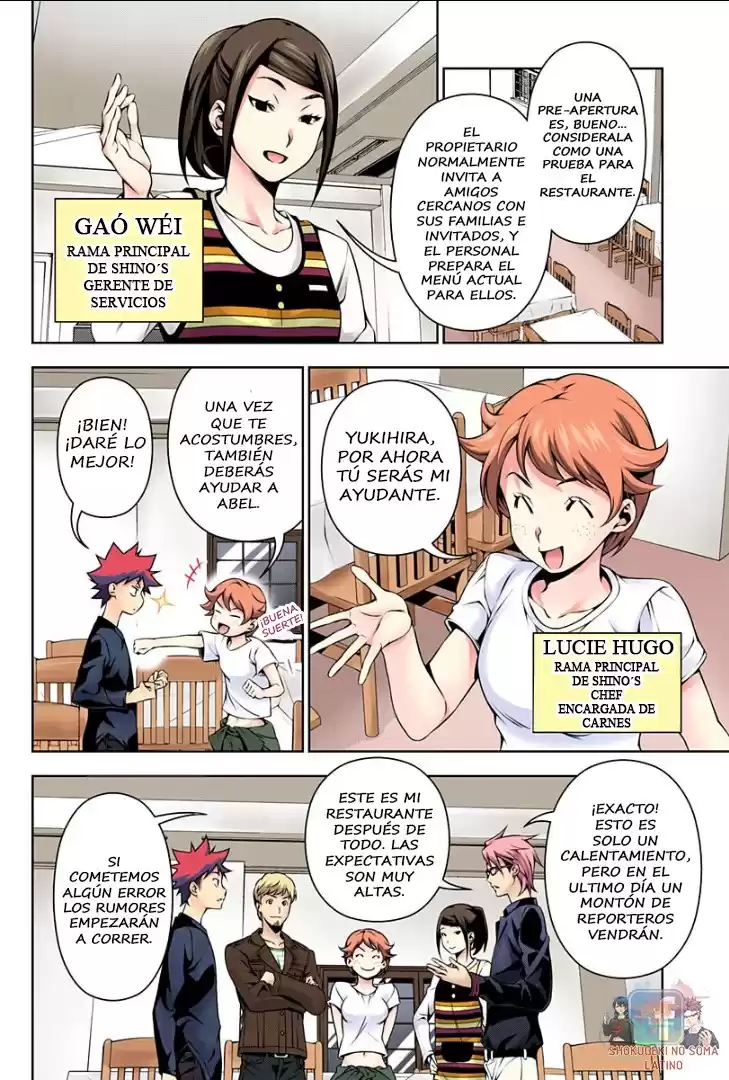 Shokugeki no Soma Capitulo 111.01: Full Color página 2