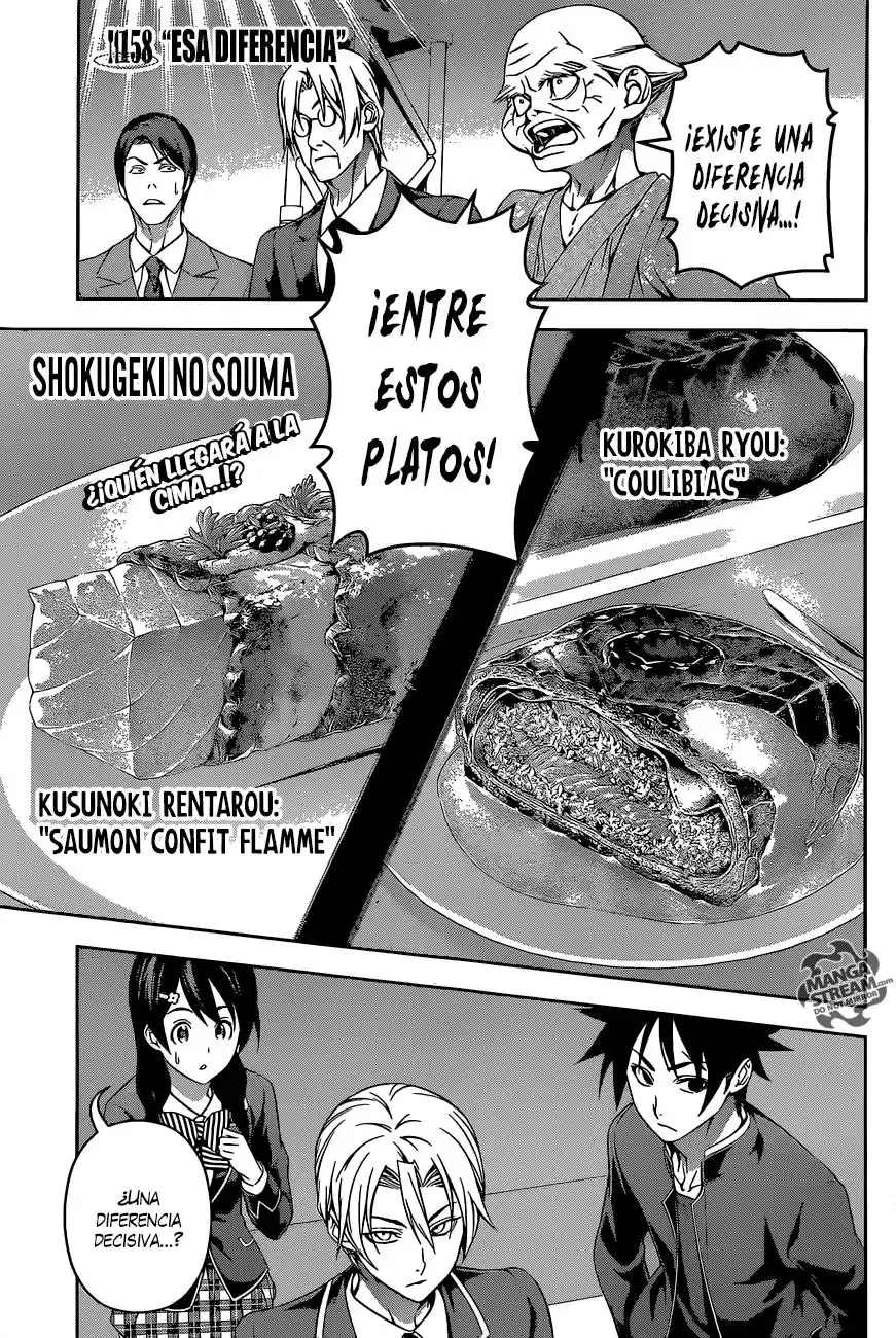 Shokugeki no Soma Capitulo 158 página 2