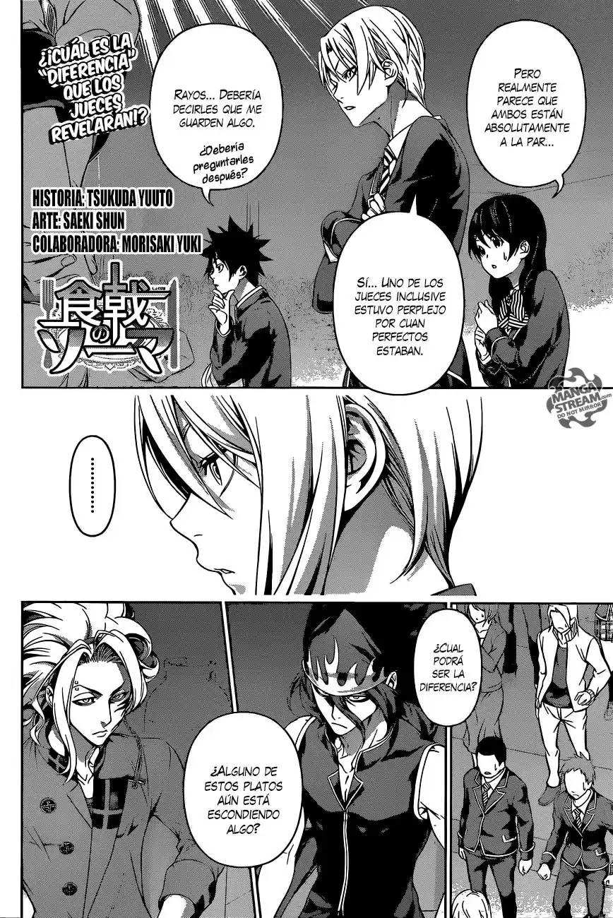 Shokugeki no Soma Capitulo 158 página 3