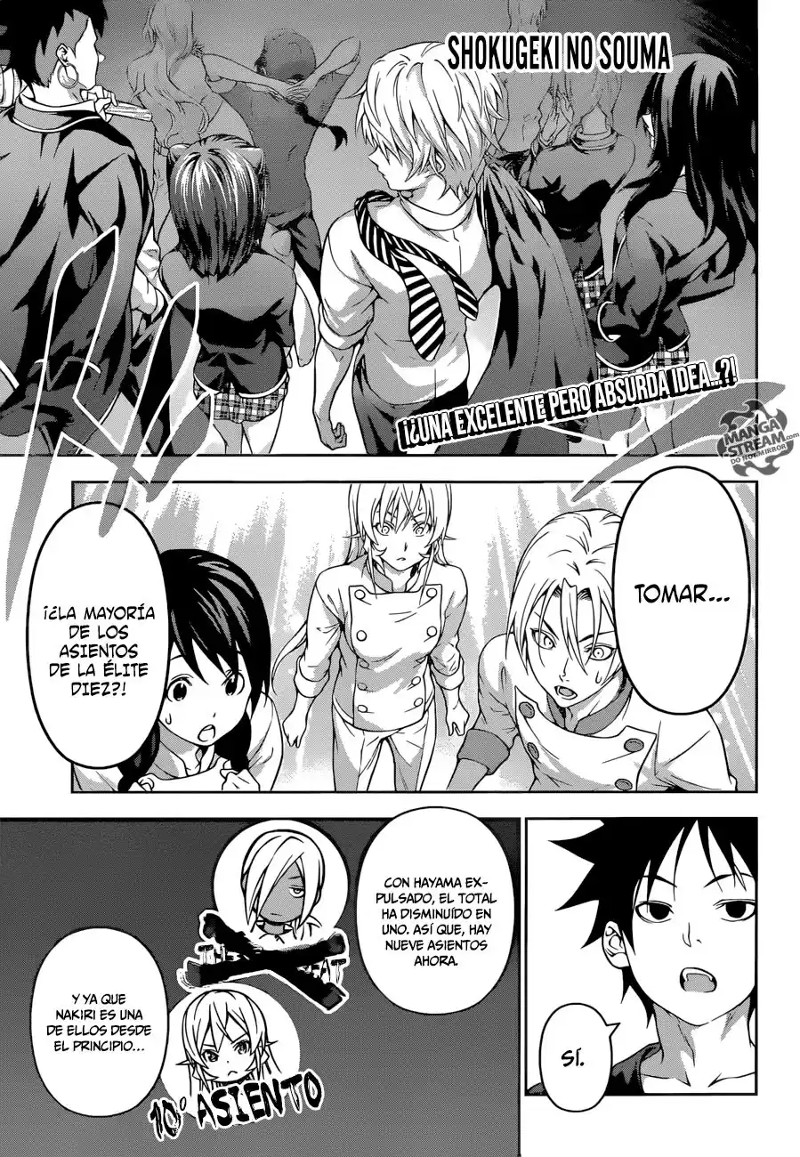 Shokugeki no Soma Capitulo 193: Declaración de guerra página 2