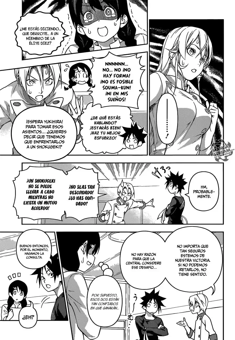 Shokugeki no Soma Capitulo 193: Declaración de guerra página 4