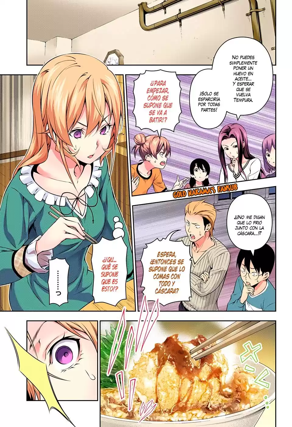 Shokugeki no Soma Capitulo 170.2: Sentimientos congelados página 4