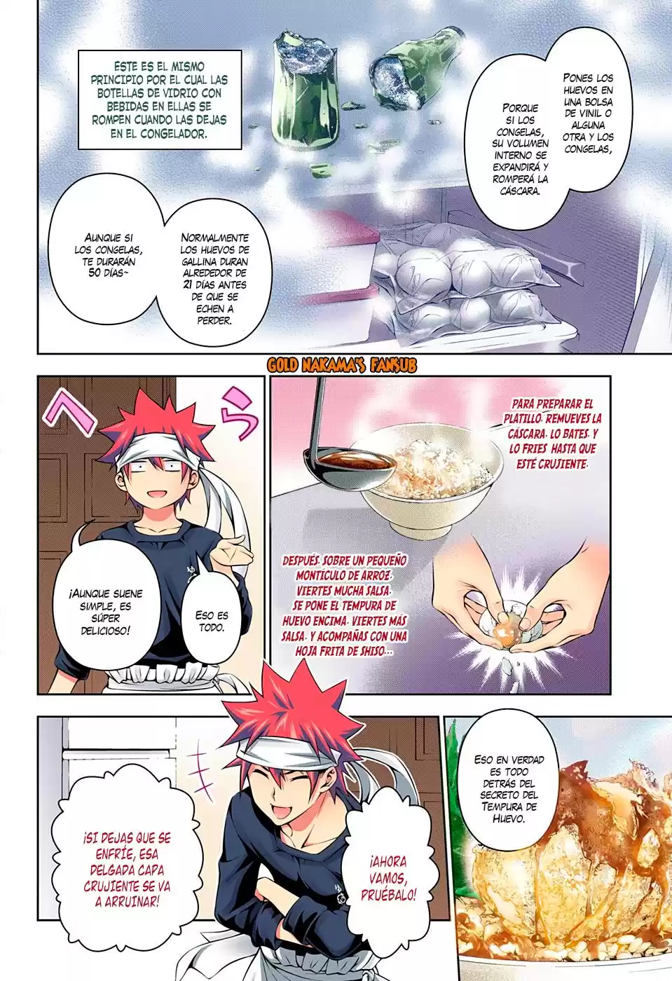 Shokugeki no Soma Capitulo 170.2: Sentimientos congelados página 7