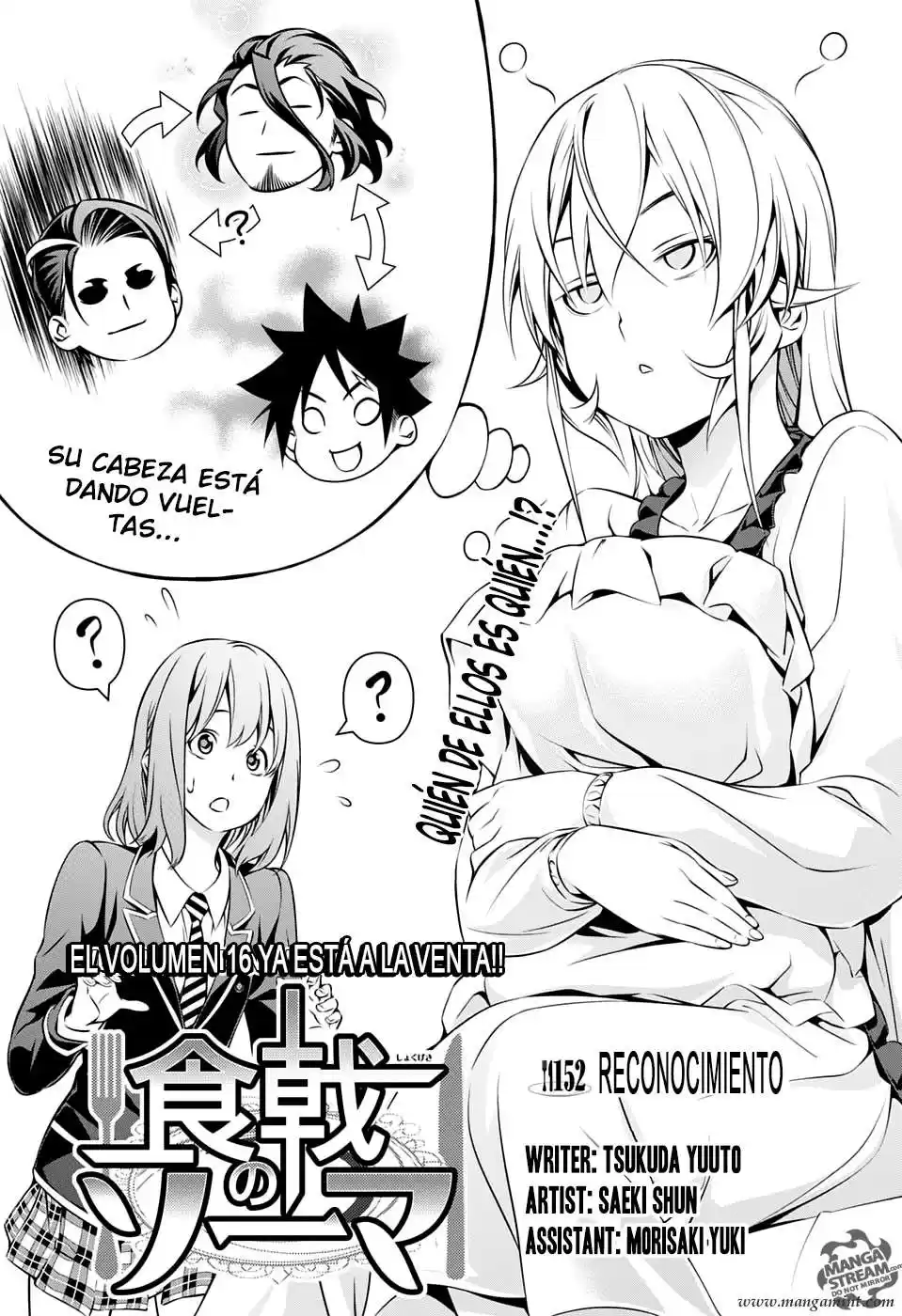 Shokugeki no Soma Capitulo 152: Reconocimiento página 5