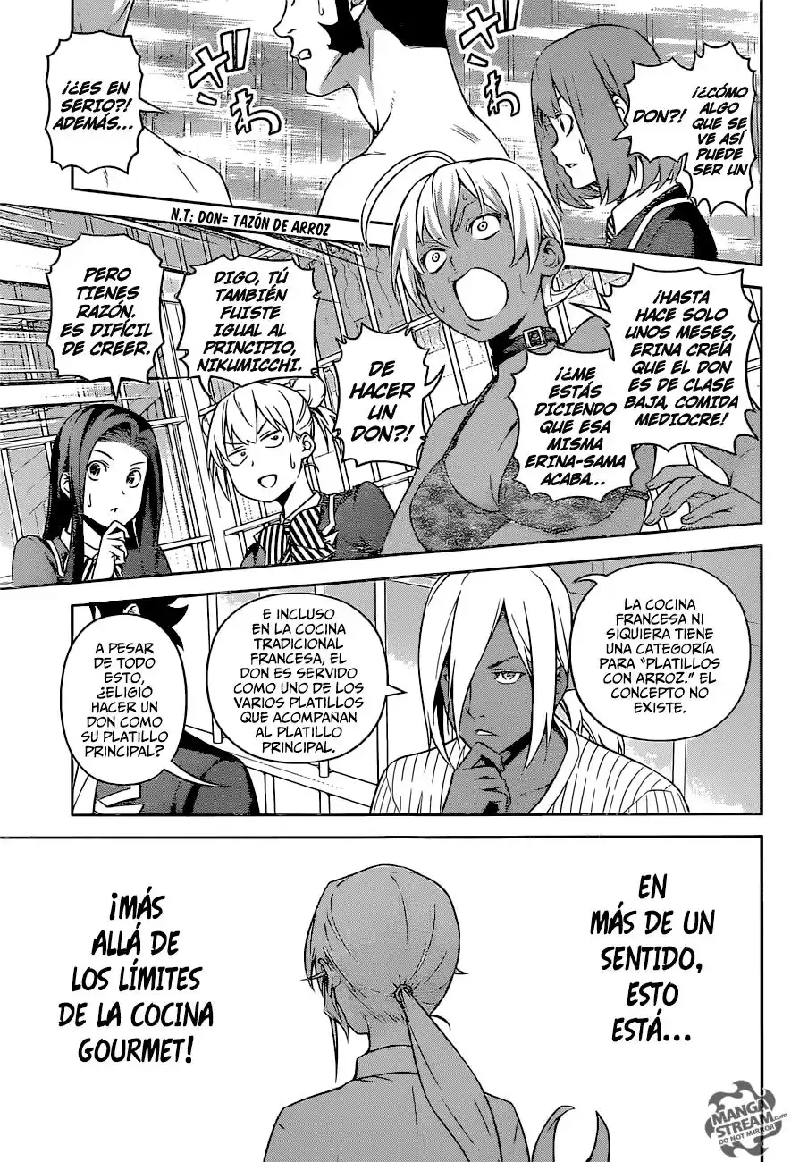 Shokugeki no Soma Capitulo 260: La técnica secreta del plato principal página 4