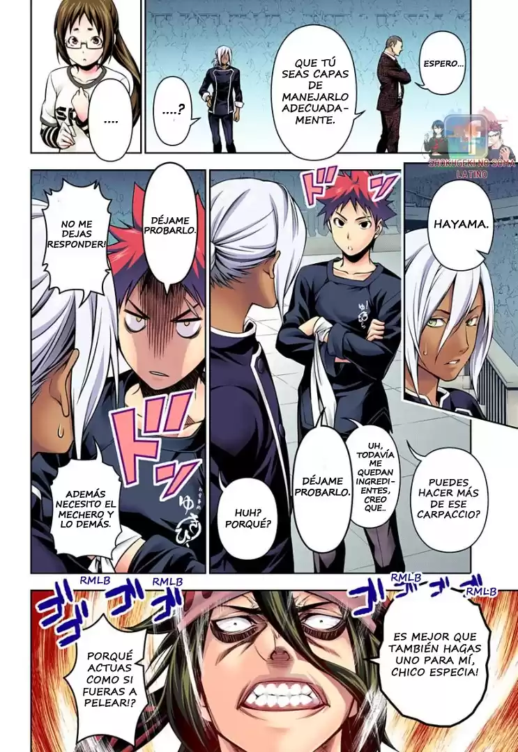 Shokugeki no Soma Capitulo 104 página 8