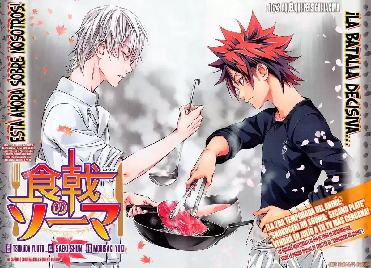 Shokugeki no Soma Capitulo 163.2: Aquél que persigue la cima página 5