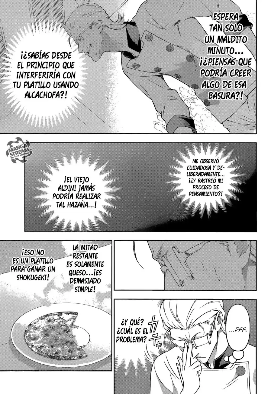 Shokugeki no Soma Capitulo 237: Doppio mezzaluna pizza: La pizza de dos relucientes lunas página 4