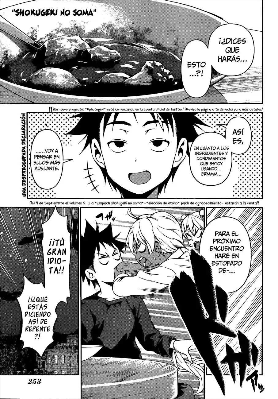 Shokugeki no Soma Capitulo 81 página 2