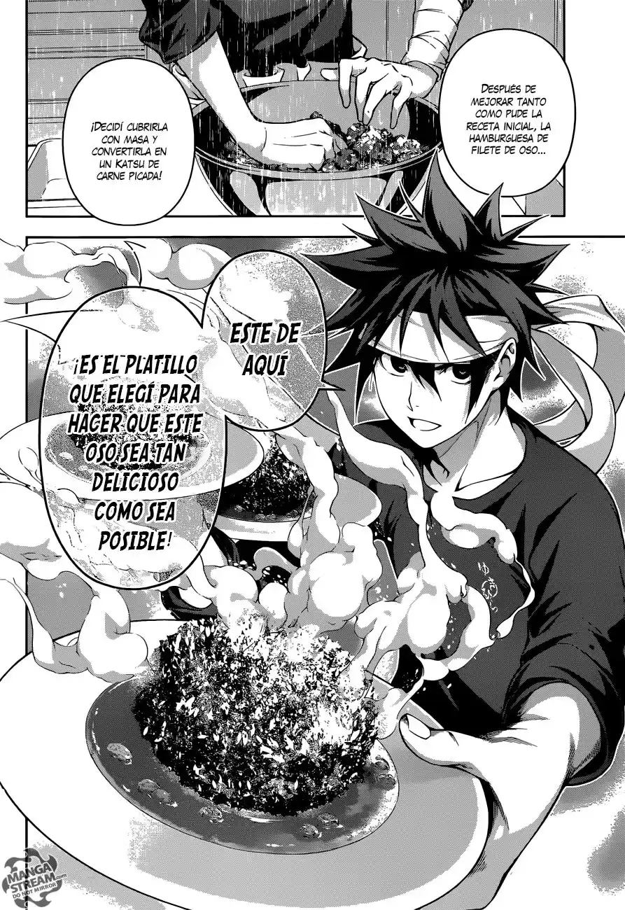 Shokugeki no Soma Capitulo 187: Florece, Katsu de carne picada página 3