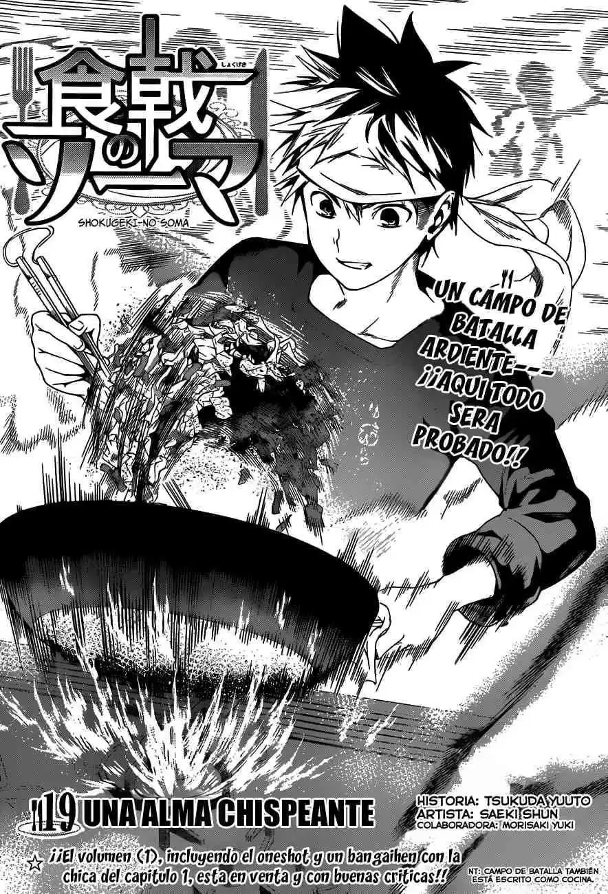 Shokugeki no Soma Capitulo 19 página 3