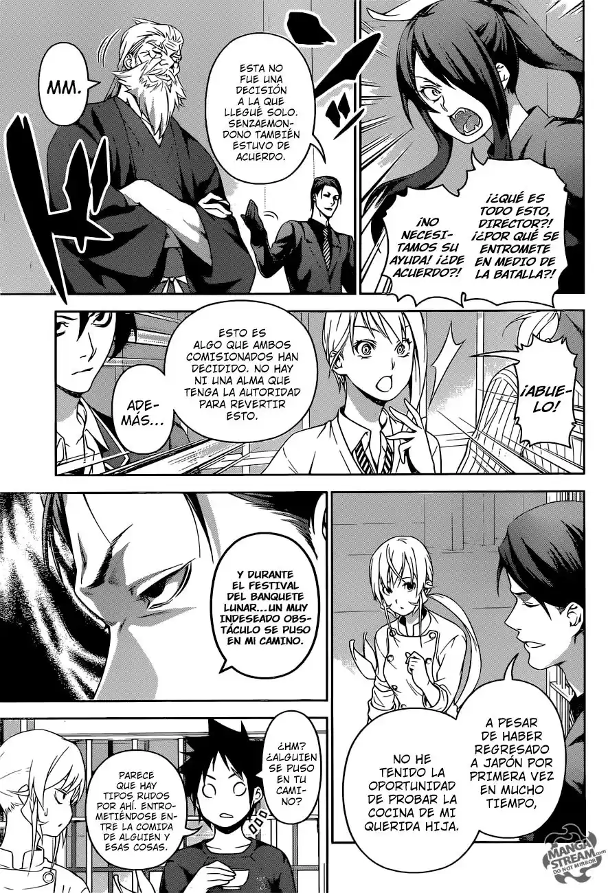 Shokugeki no Soma Capitulo 251: Personas sin invitación página 10