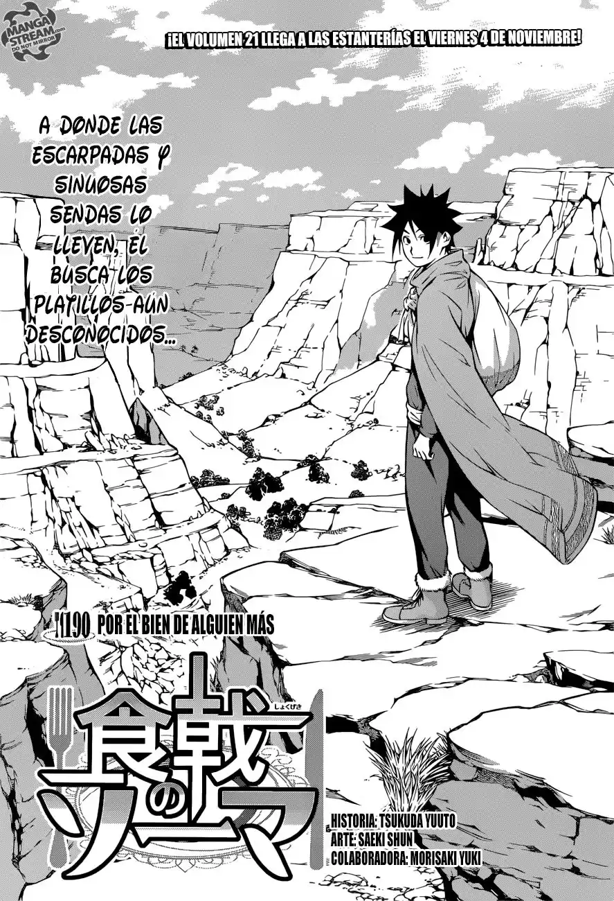 Shokugeki no Soma Capitulo 190: Por el bien de alguien más página 2