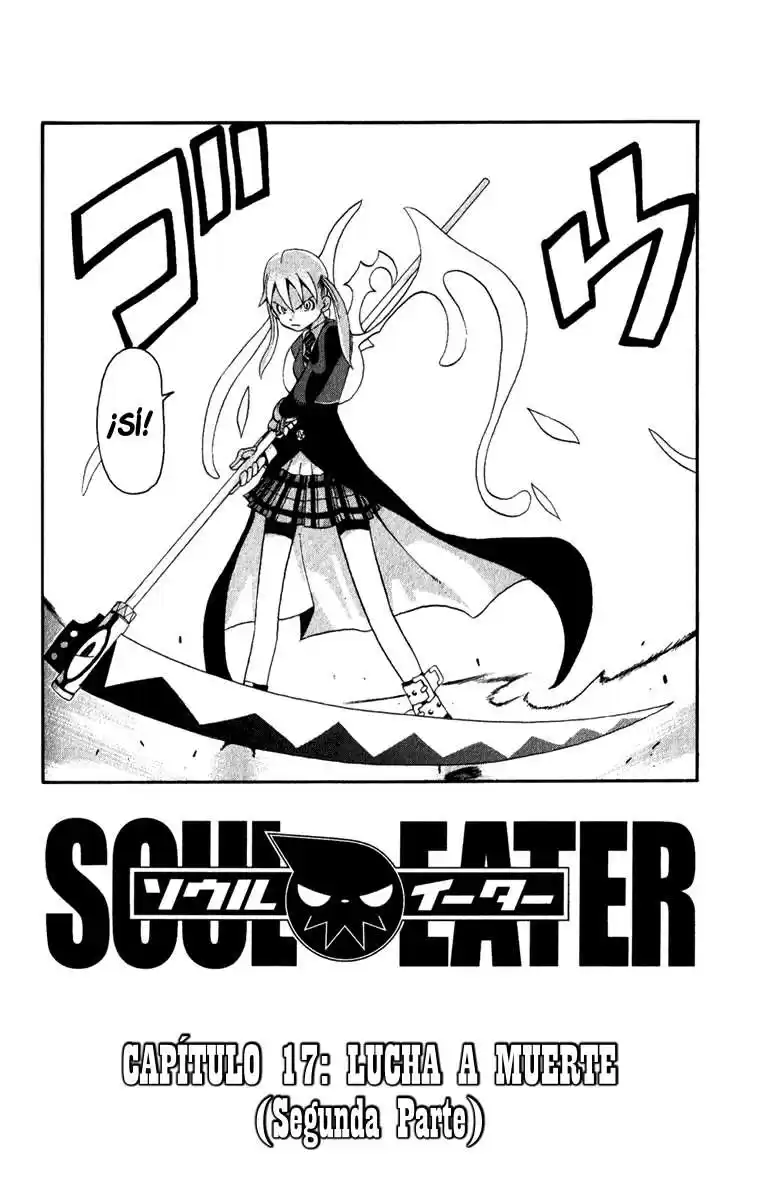 Soul Eater Capitulo 17: Lucha a Muerte (Segunda Parte) página 2