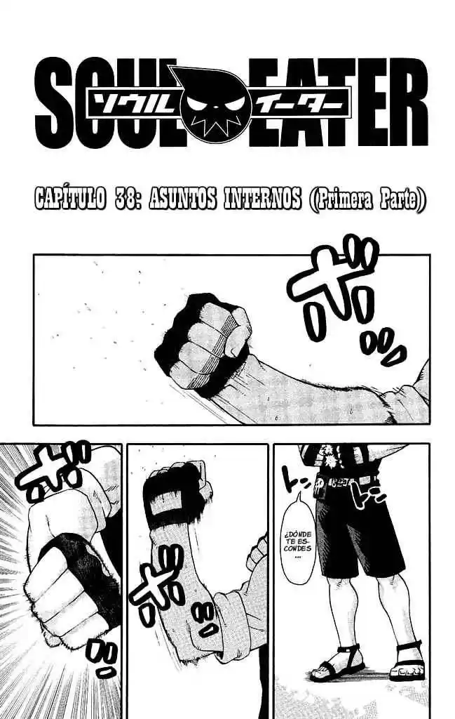 Soul Eater Capitulo 38: Asuntos Internos (Primera Parte) página 3