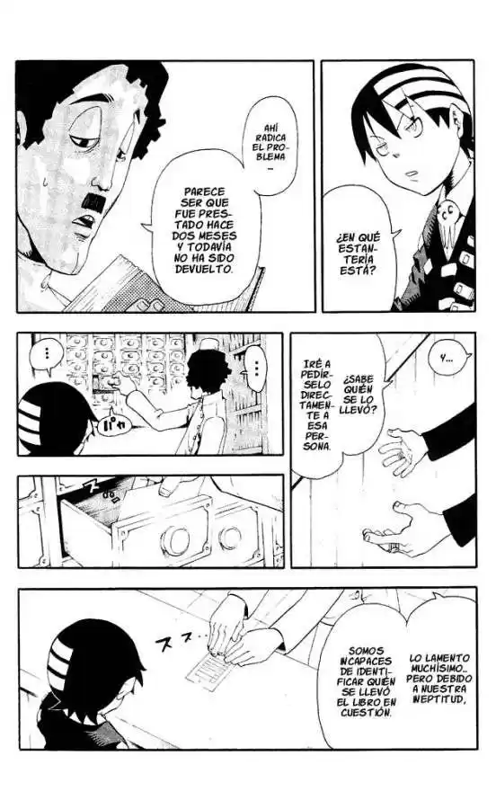 Soul Eater Capitulo 32: El Rincón de la Habitación página 12