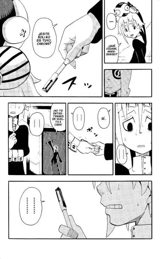 Soul Eater Capitulo 32: El Rincón de la Habitación página 35