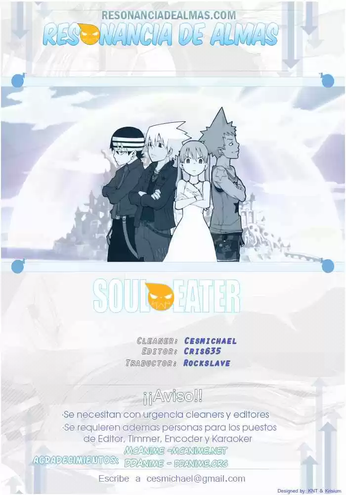 Soul Eater Capitulo 84: Recuperación página 1