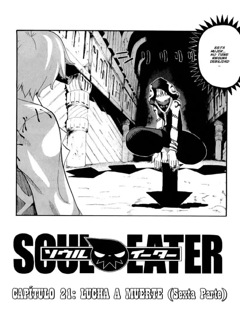 Soul Eater Capitulo 21: Lucha a Muerte (Sexta Parte) página 2