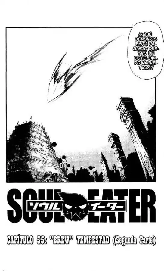 Soul Eater Capitulo 35: "Brew" Tempestad (Segunda Parte) página 2