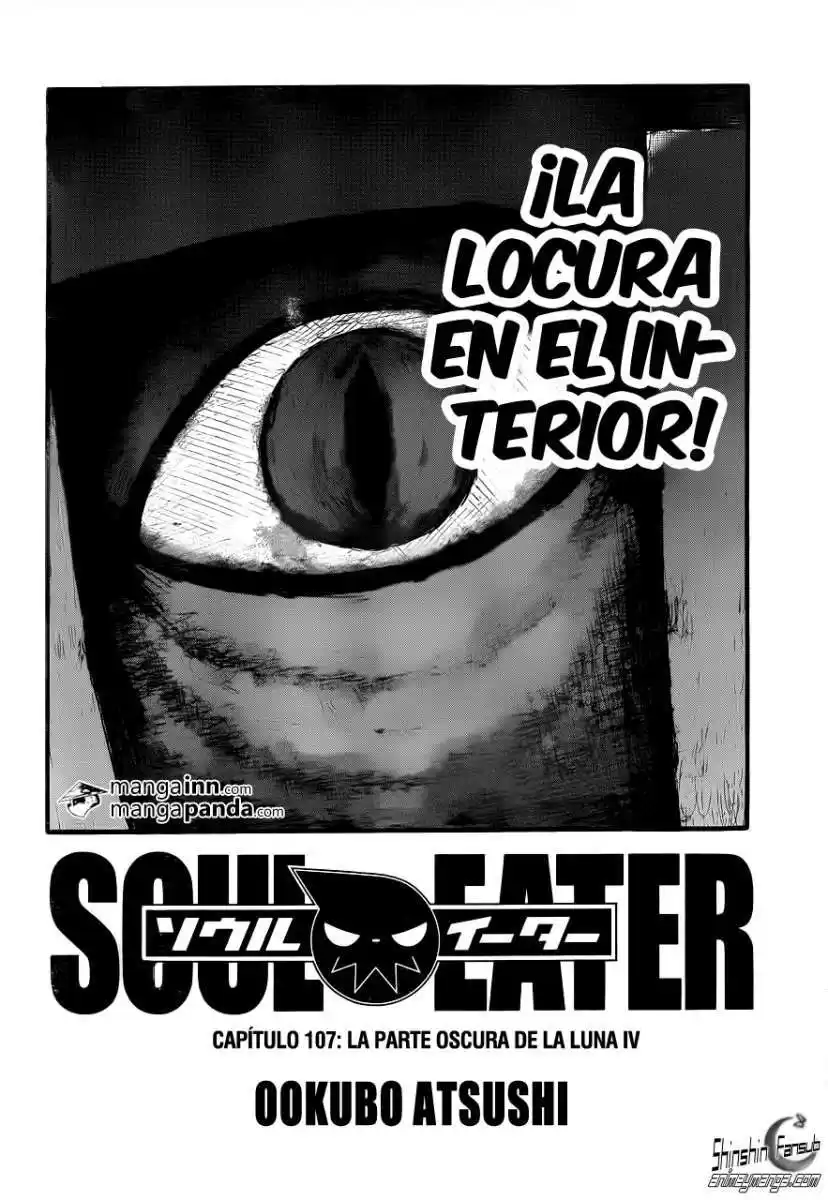 Soul Eater Capitulo 107: El Lado Oscudo de la Luna (Parte 4) página 3