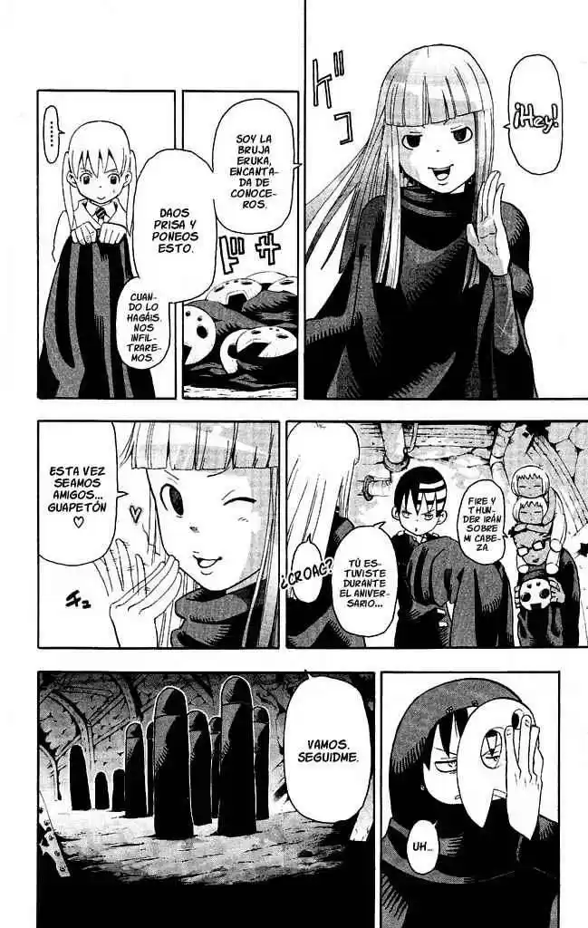 Soul Eater Capitulo 47: Operación "Capturar el Castillo de Baba Yaga" (Segunda Parte) página 18