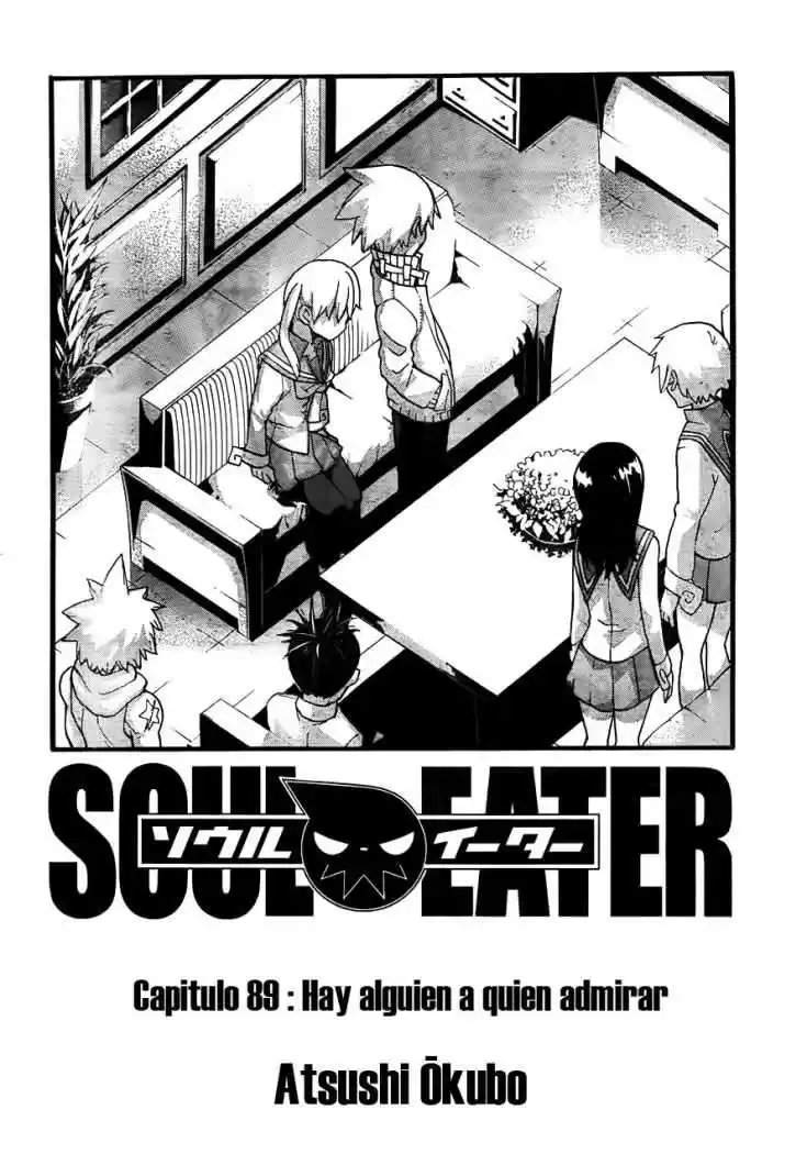 Soul Eater Capitulo 89: Hay Alguien a Quien Admirar página 3