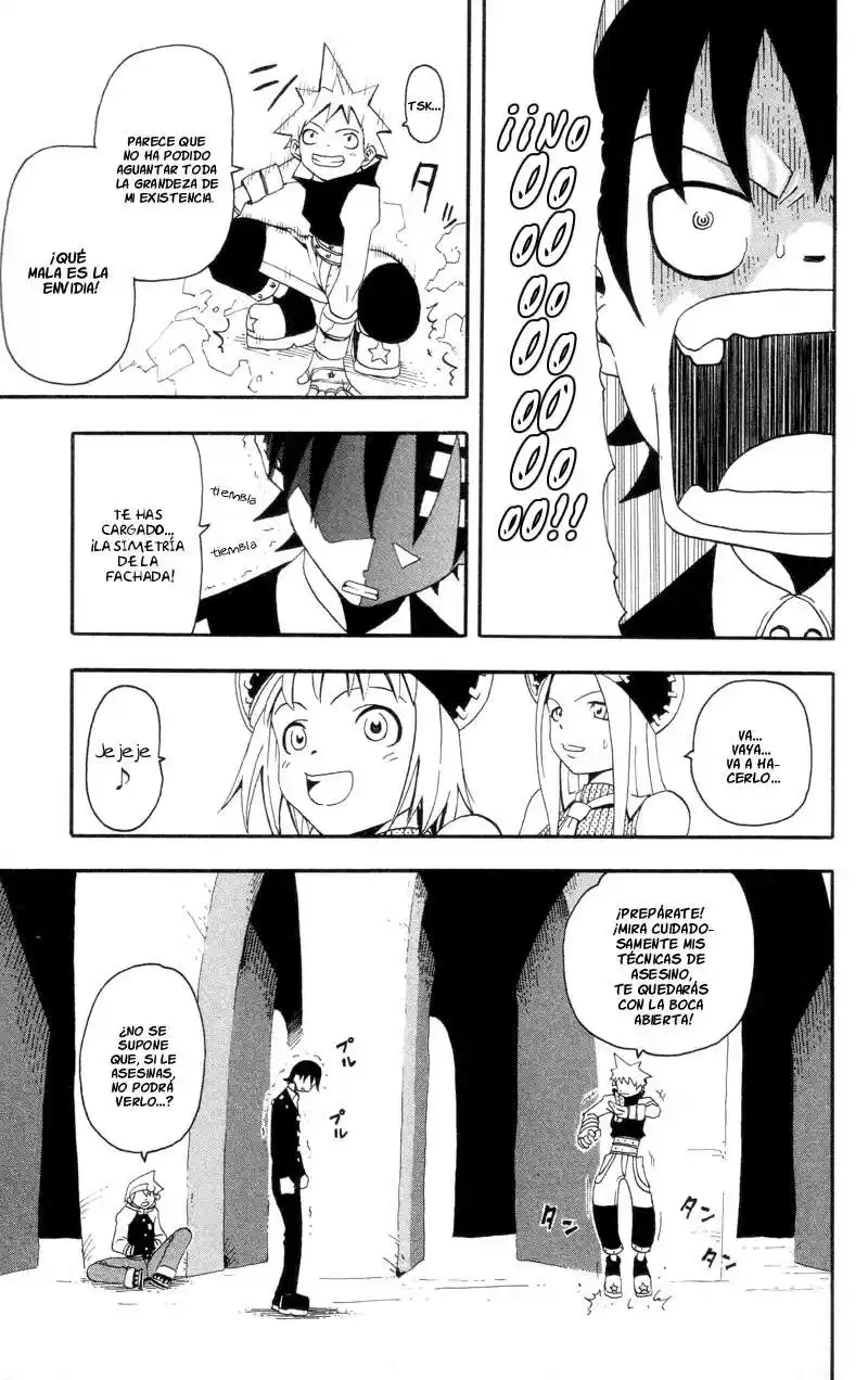 Soul Eater Capitulo 3: "El Nuevo Estudiante" y "La Observación de Soul" página 10