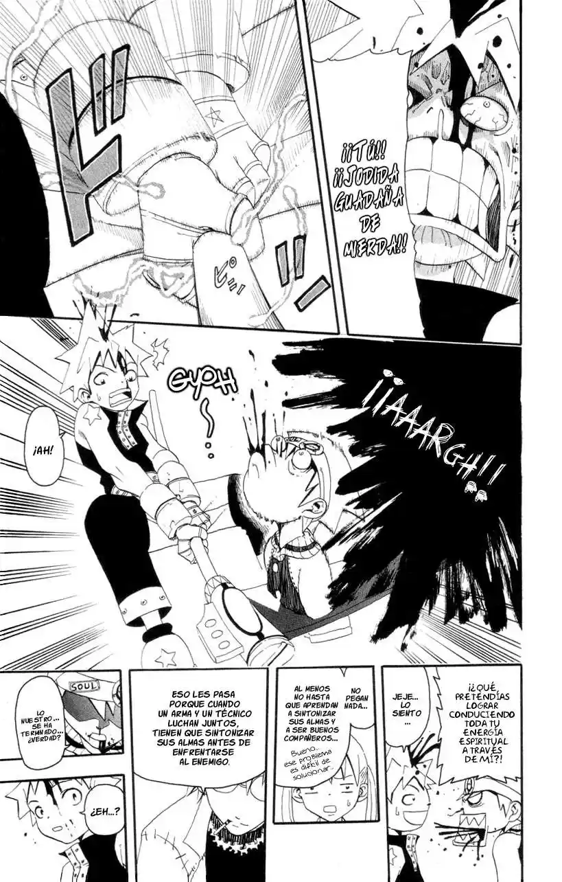 Soul Eater Capitulo 3: "El Nuevo Estudiante" y "La Observación de Soul" página 22