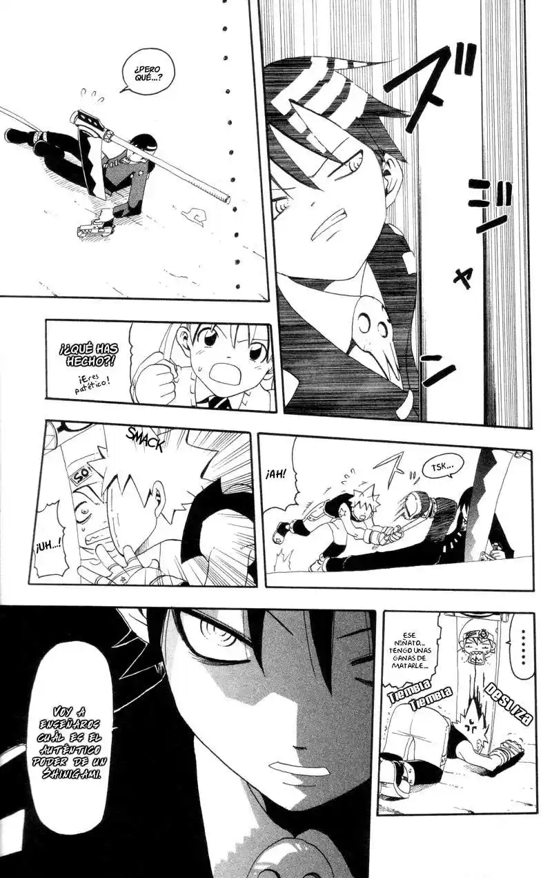 Soul Eater Capitulo 3: "El Nuevo Estudiante" y "La Observación de Soul" página 28