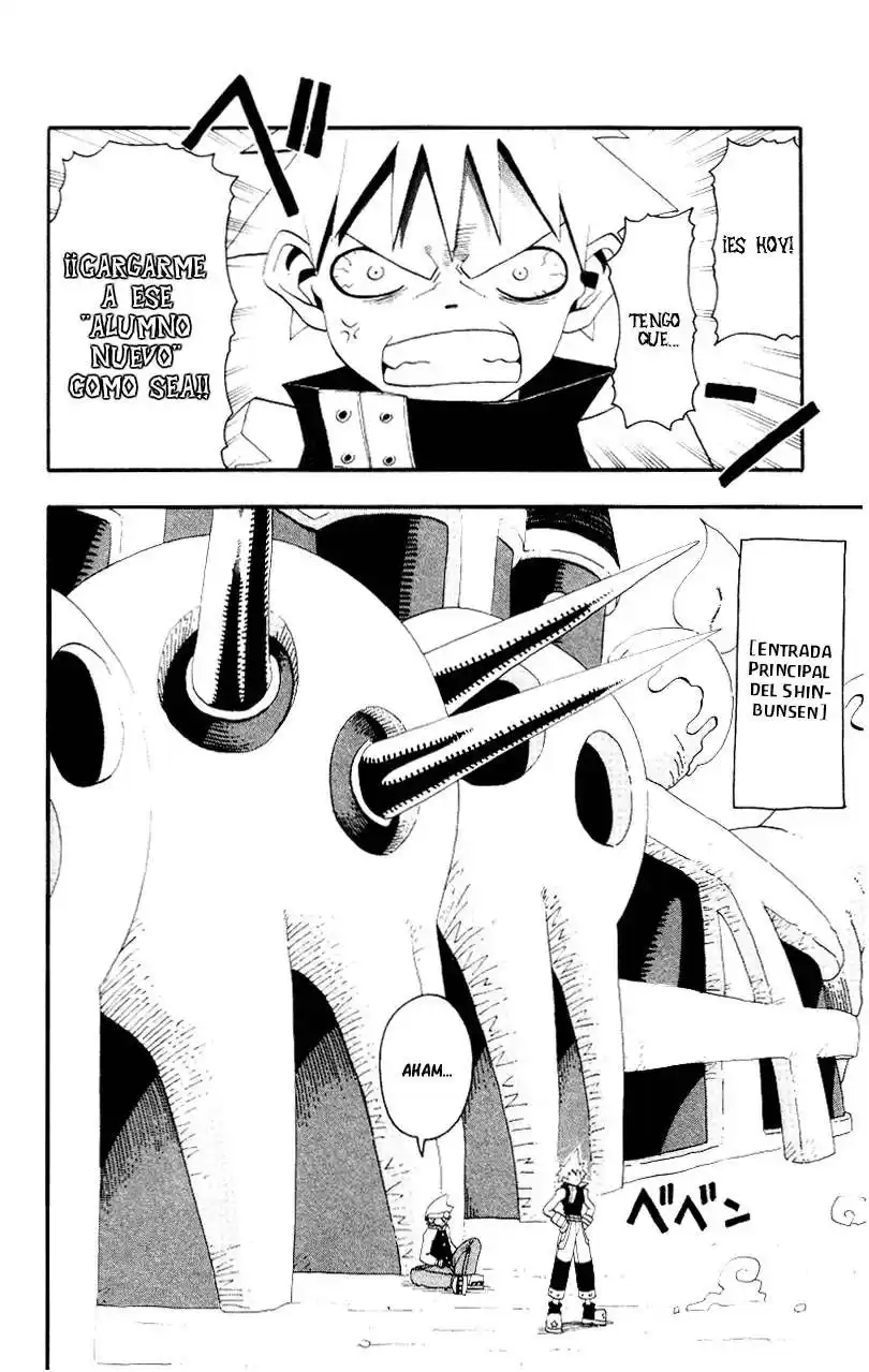 Soul Eater Capitulo 3: "El Nuevo Estudiante" y "La Observación de Soul" página 5