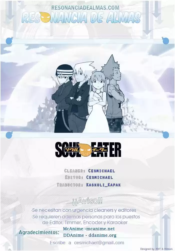 Soul Eater Capitulo 79: Salvamento (Parte 8) página 1