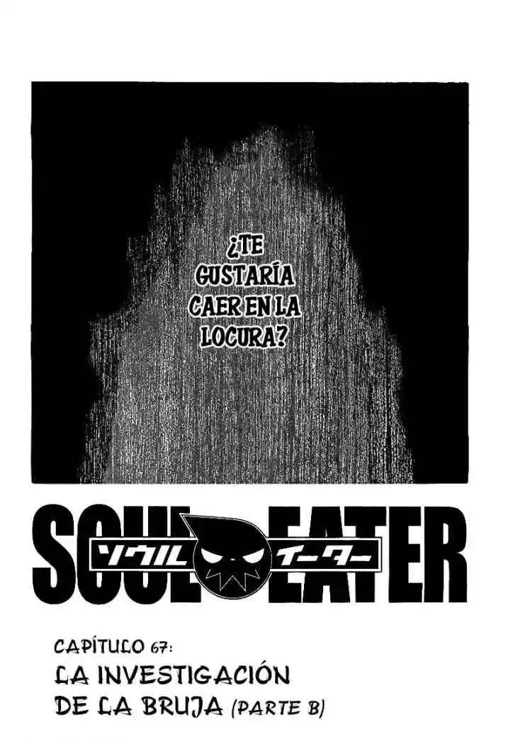 Soul Eater Capitulo 67: La Investigación de la Bruja (Parte B) página 2