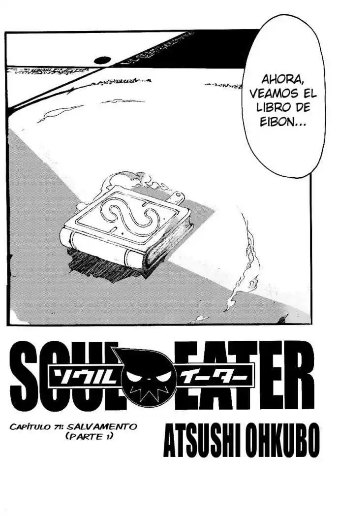 Soul Eater Capitulo 72: Salvamento (Parte 1) página 3