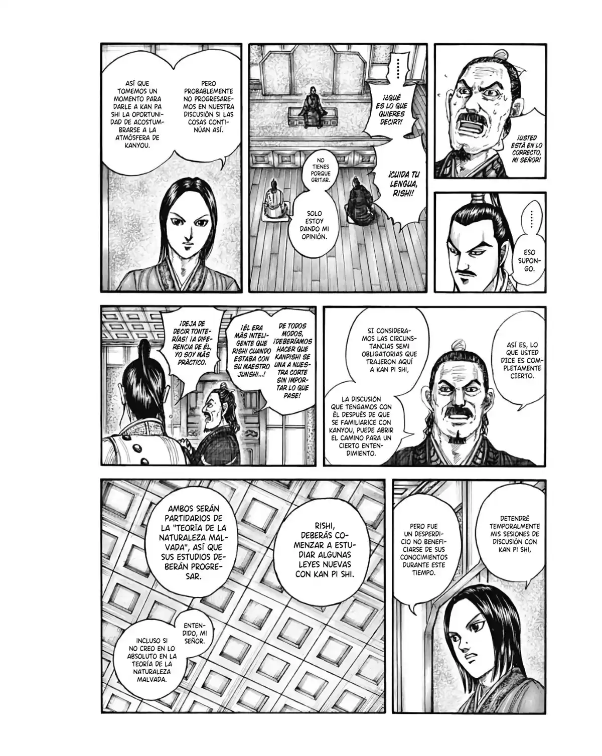 Kingdom Capitulo 762: Un ordinario erudito de la ley. página 9