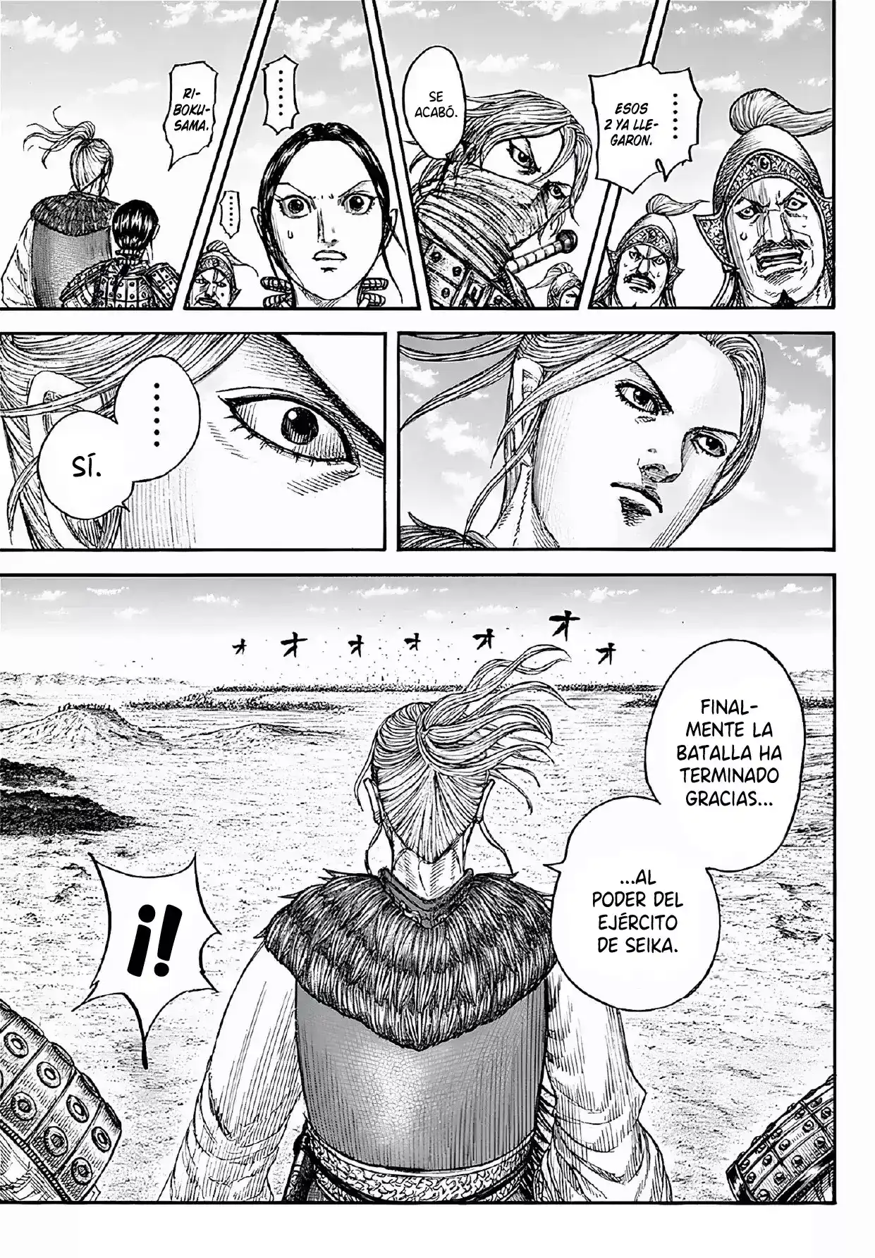 Kingdom Capitulo 792: La responsabilidad de escapar. página 9