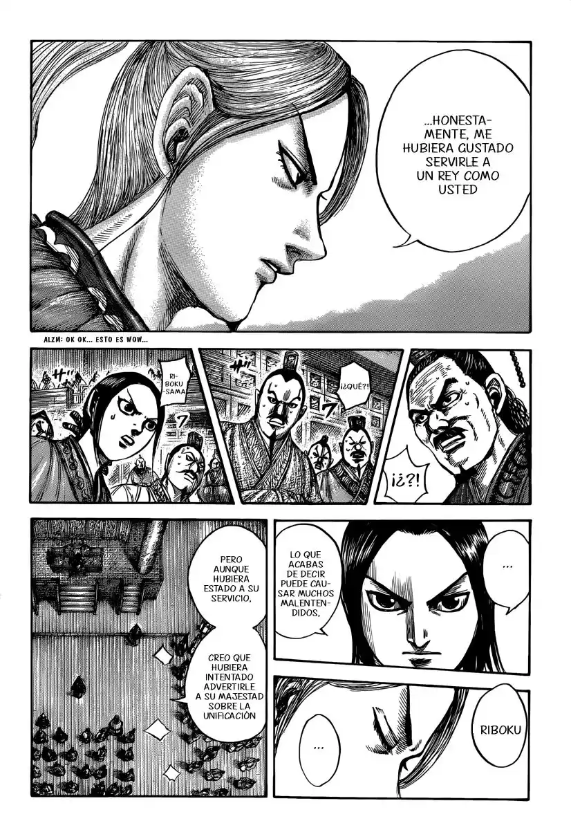 Kingdom Capitulo 490: Discusión del destino página 9