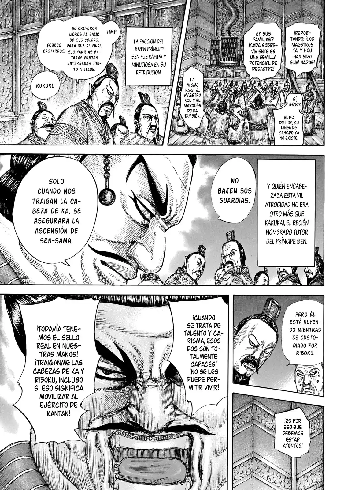 Kingdom Capitulo 646: Desde Ganmon página 10