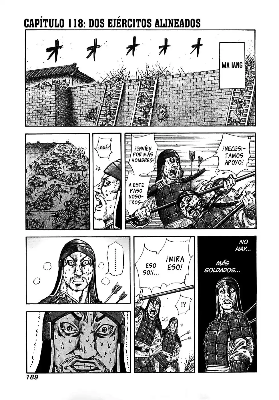 Kingdom Capitulo 118 página 1