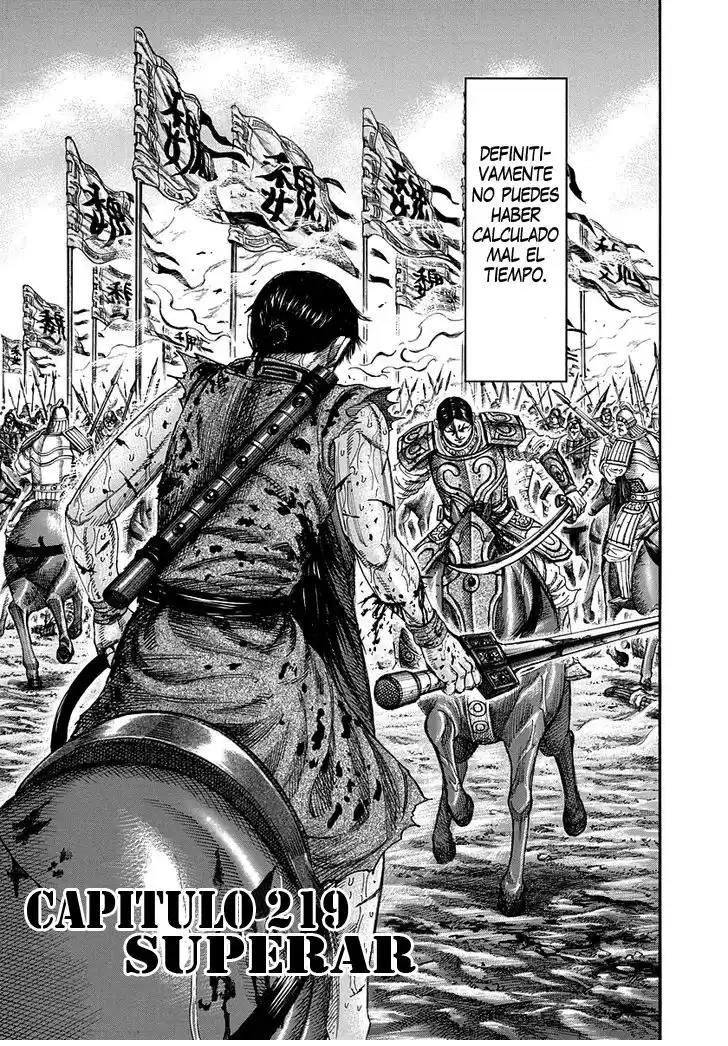 Kingdom Capitulo 219: Superar página 3