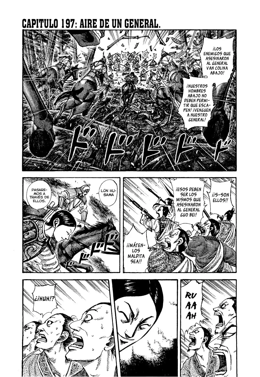 Kingdom Capitulo 197: Aire de un General página 1