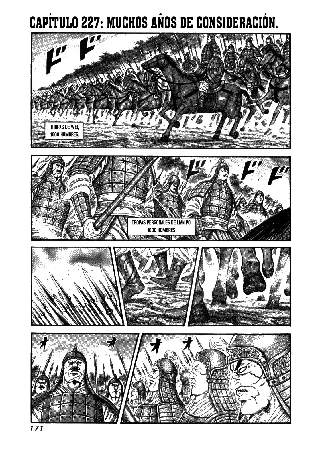 Kingdom Capitulo 227 página 1